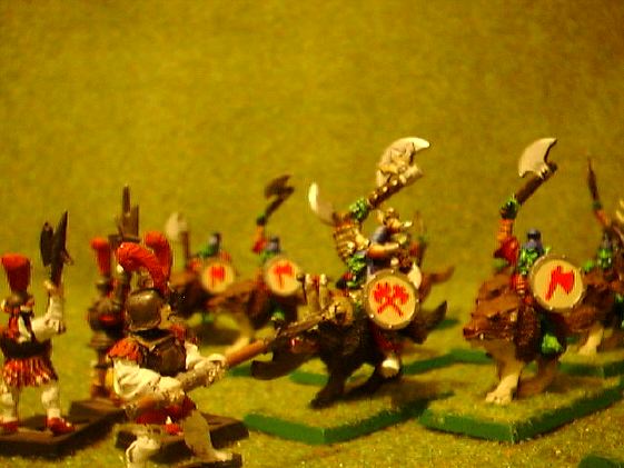 [Les chevaucheurs de loups hobgobs]